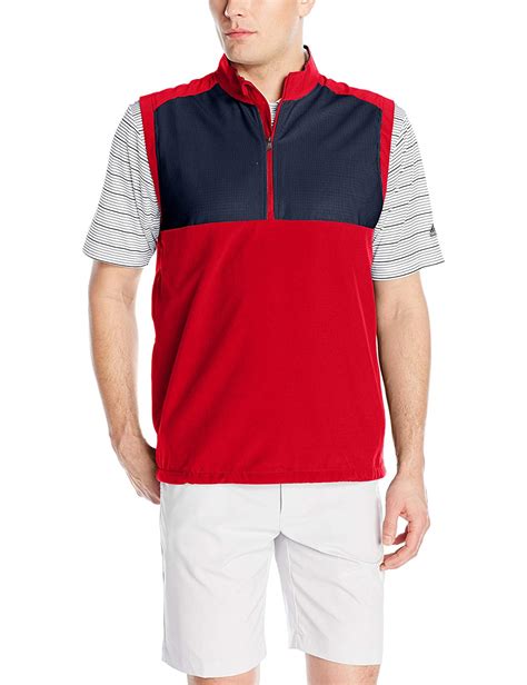 Adidas Mens Adi Competition Stretch Golf Wind Vests
