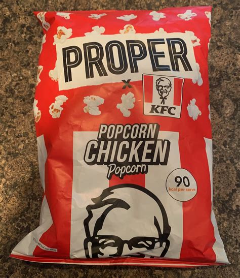 FOODSTUFF FINDS: Proper KFC Popcorn Chicken Popcorn (Tesco) By @Cinabar