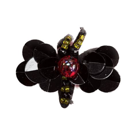 Butterfly Applique Pearl Brooch – Ani Accessories