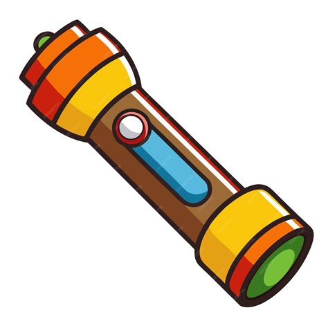 Flashlight clipart vector art and illustration | Premium AI-generated ...