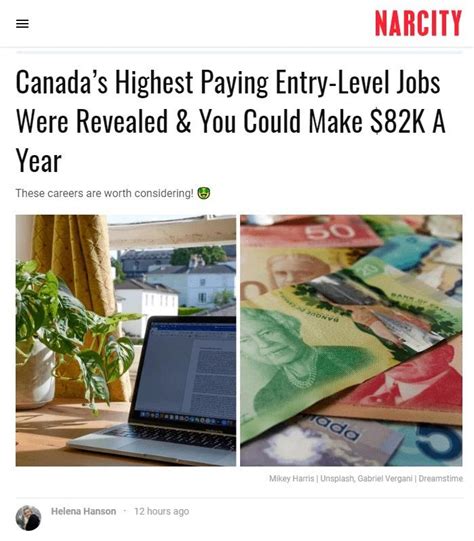 40个加拿大工作薪水最高的类别，快看有没有你的职业！ - 知乎