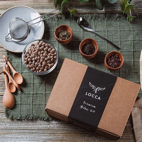 Buy Locca Boba Tea Kit | Premium Earl Grey Lavender, Jasmine, Black Tea ...