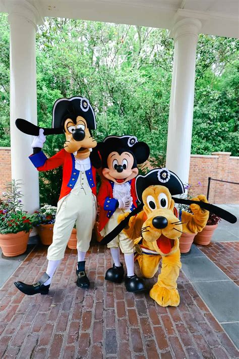 Meet Rare Holiday Characters at Epcot for the 4th of July