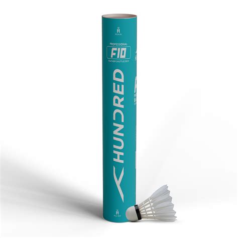 Hundred F10 Feather Shuttlecock – Hundred India