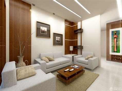安置房60平方简装现代欧式客厅设计效果图_别墅设计图