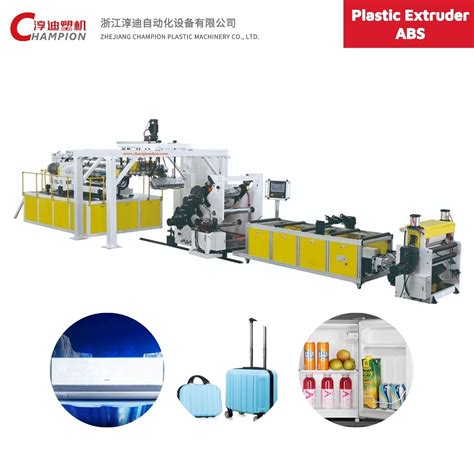 ABS Single Layer/Multi-Layers Sheet Production Line Champion Plastic Extruder Machine Small ...