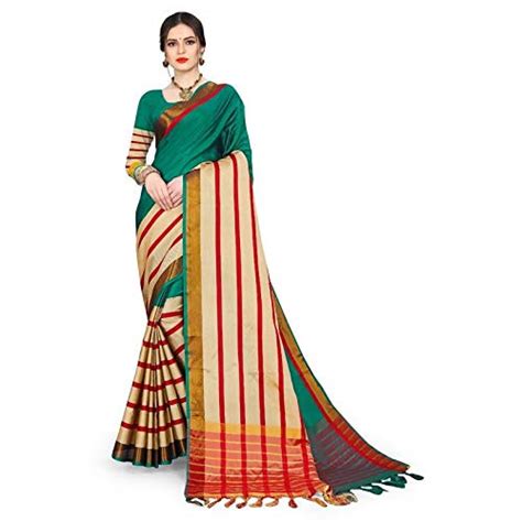 Buy Kavya Clothing Women Regular Art Silk Saree (Kc-26_Rama_6 Yards) at ...