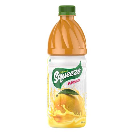 Squeeze Mango Juice, With No GMO's (600 Ml) x 6 nos : Amazon.in ...