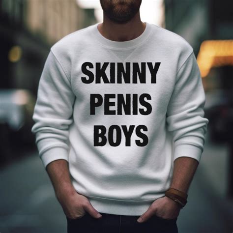 Skinny Penis Boys Shirt - Hersmiles