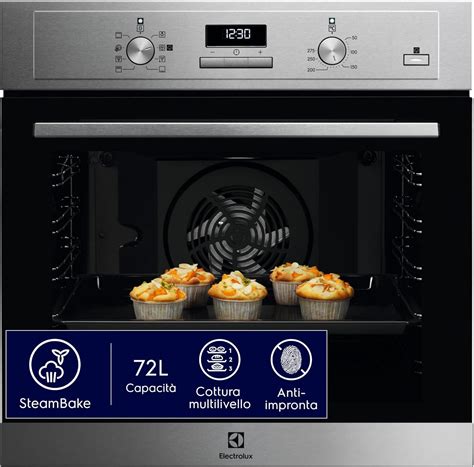 Electrolux COD3S40X Serie 600 SteamBake Built-in Oven User Manual