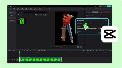 Chroma Green screen 的图像结果