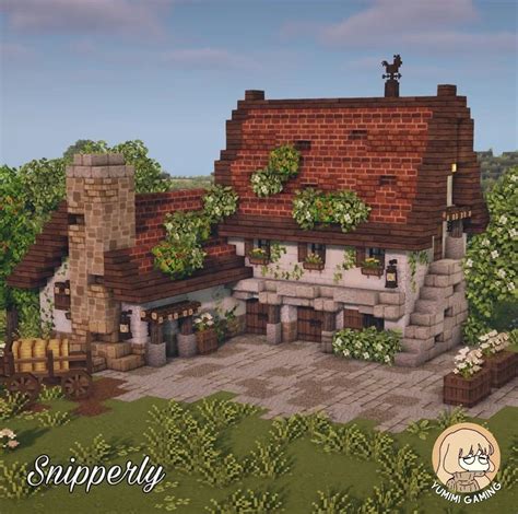 Cottagecore Medieval Minecraft House