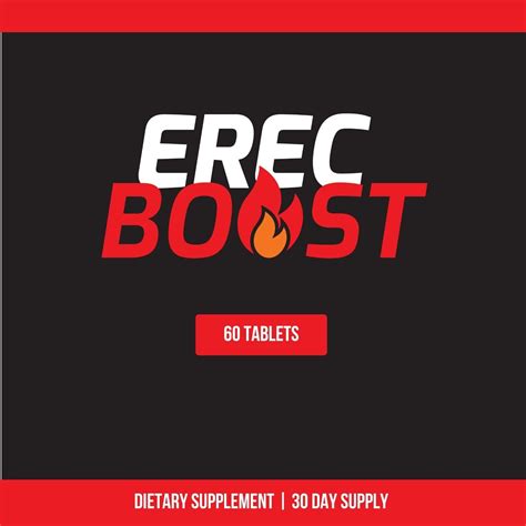 Erec Boost Pills, Maximize Energy, Vitality & Stamina -60 Tablets Offi ...