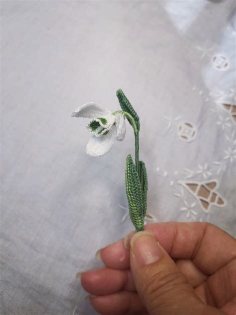 Image result for Snowdrop Crochet Pattern