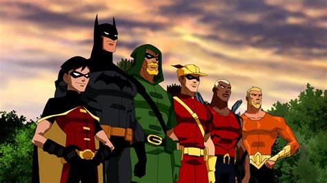 Young Justice Heroes: HD Wallpaper Featuring Iconic DC Characters