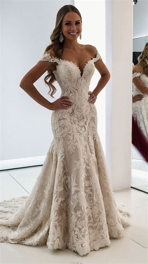 Dazzling Designs 22 Beaded Wedding Dresses to Shine Bright on Your Big Day | Wedding dresses ...