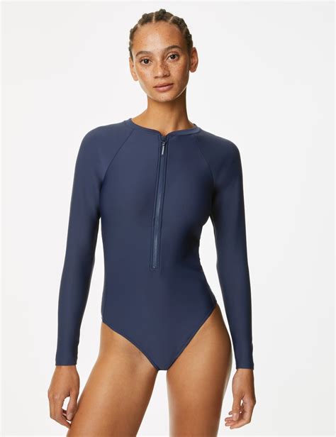 Women’s High-Neck Swimsuits | M&S