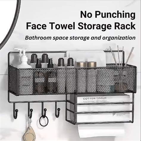 Wall Mounted Towel Rack - Buy Wall Mounted Towel Organizer Online