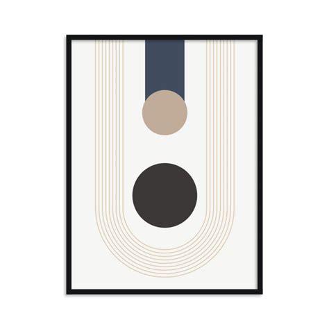 Shop Pale Abstract Painting Framed Wall Art for Living Room Bedroom and ...