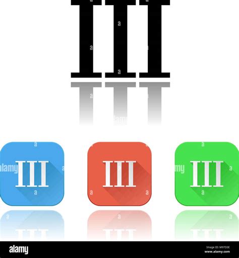 3 iii Stock Vector Images - Alamy