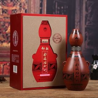 批发彩陶坊 地利纪念版白酒 陶香型 450ml（46度）+70度50ml婚宴-阿里巴巴