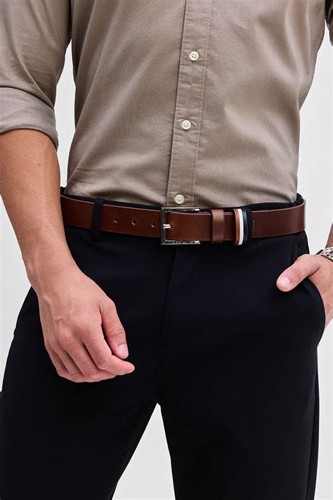 Buy Men's Classic Brown Belt Online | Snitch – SNITCH