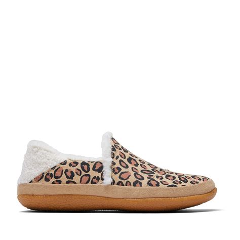 TOMS INDIA Desert Tan Leopard Print Microsuede 21FA-I（トムス インディア-マルチ ...
