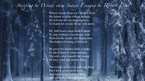 Stopping By Woods On A Snowy Evening DOC) Stopping By Woods On A Snowy