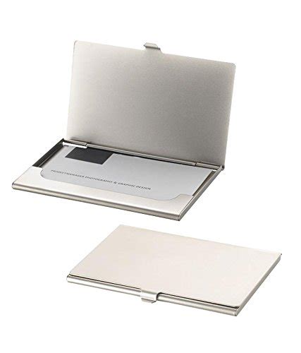 Buy Navkar Crafts ATM Men and Women Slim Stainless Steel Wallet Card ...