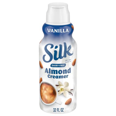Silk Almond Creamer, Dairy-Free, Vanilla-Hero