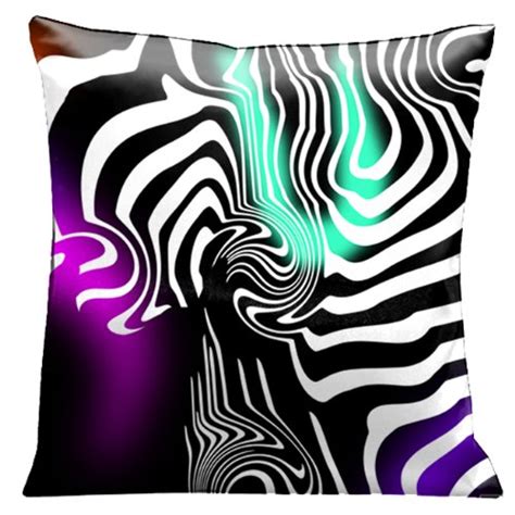 Lama Kasso Contempo Brilliant White Graphics on Black, Purple and ...