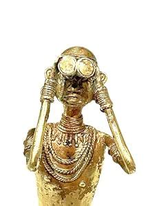 Buy CHERRY'S Creations Tribeskart Handmade Dokra Solid Brass Binoculars ...
