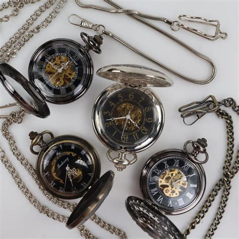 Mixed Pocket Watches And Chains, 4+ Watches | Property Room
