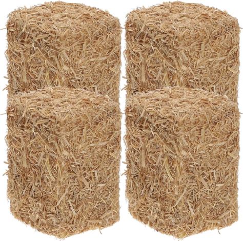 Amazon.com: NUOBESTY Mini Hay Bales Square Miniature Haystack ...
