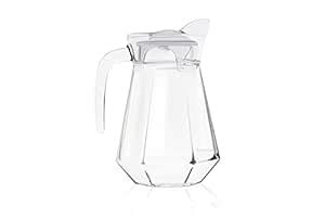 Buy ANGEL SALES Glass Heavy Base Transparent Juice Jug- Set of 1 ...