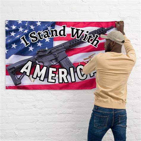 Stand With America Flag - Etsy