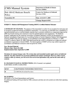 Fillable Online cms Change Request 6510 Fax Email Print - pdfFiller