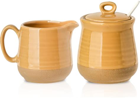 Amazon.com | Glowworm Porcelain Sugar and Creamer Set, 11 Ounce Sugar ...