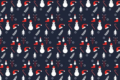 Christmas Background Pattern Design Graphic by IftiDigital · Creative ...