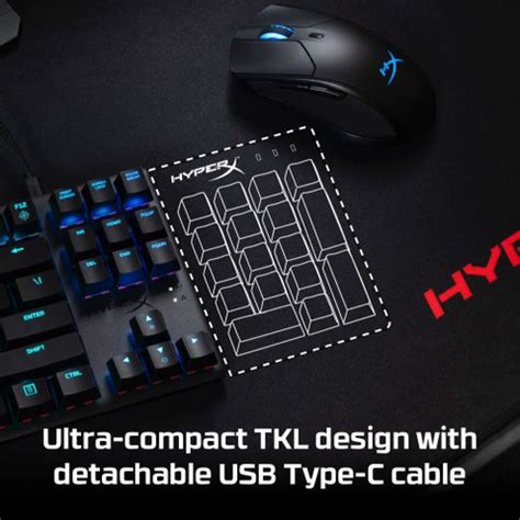 HyperX Alloy Origins Core - Tenkeyless Mechanical Gaming Keyboard ...