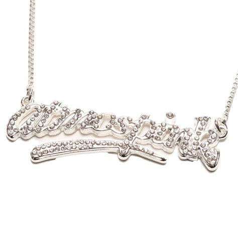 atmos pink グラフィックネックレス SILVER（アトモスピンク グラフィックネックレス-シルバー） | atmos（アトモス ...