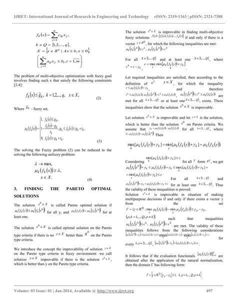 Multi-Objective Optimization Problem Solving 的图像结果