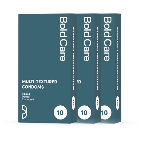 Buy Bold Care Multi-textured Condoms (Pack of 3) Online at Low Prices ...