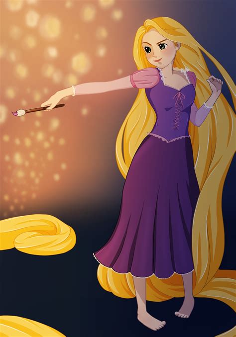 ArtStation - Quarantine Princess: Rapunzel