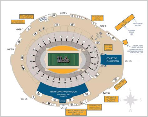 Ucla Rose Bowl Seating Chart 2017 | Cabinets Matttroy