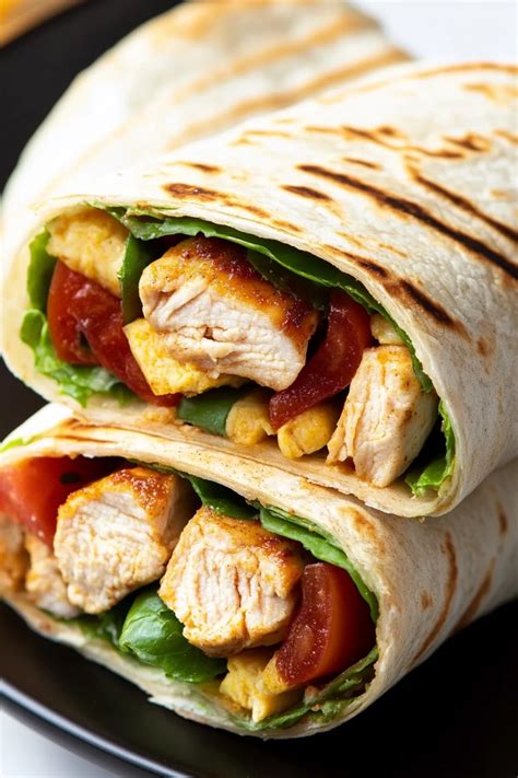 Grilled Chicken Wrap