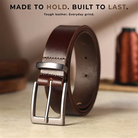 Classic Merlot Men's Slim Leather Belt — MaheTri