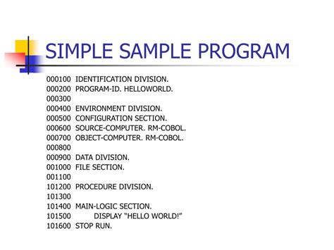 Image result for COBOL Examples and Exercises