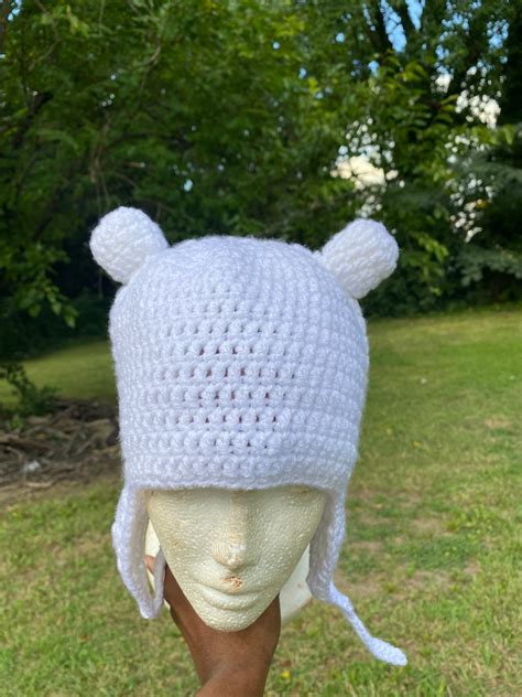 Finn Crochet Hat Finn the Human Adventure Time - Etsy