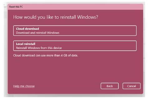 Image result for Windows Reset Keep Files
